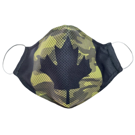 Cooling Face Mask – Green Camo 1